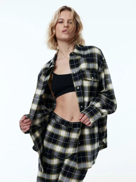 EDITED Tricou Liane verde negru