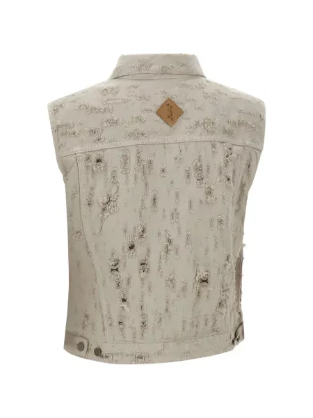 Kamizelka jeansowa Haikure szara