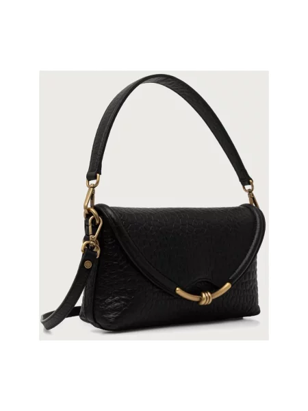 Gianni Chiarini torebka crossbody skórzana BEA czarna