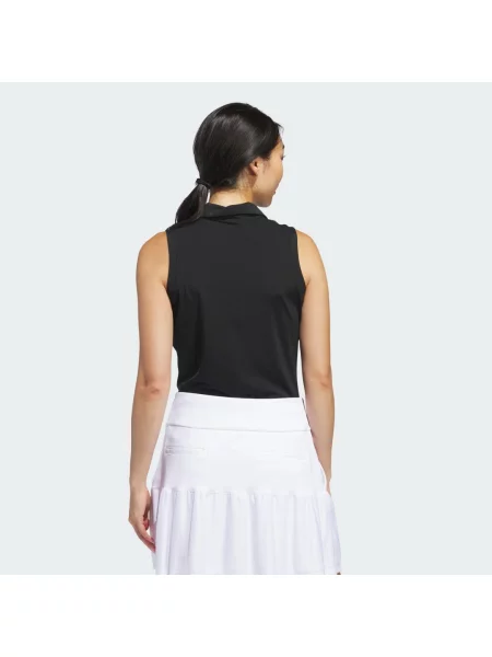 Polokošile Solid Sleeveless černé