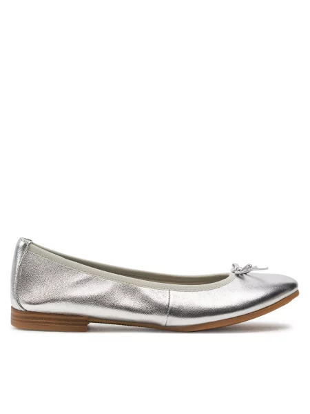 Балетки Tamaris срібний