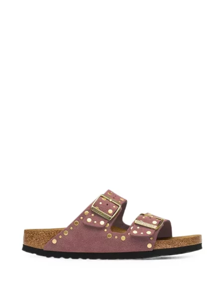 Sandale Birkenstock cu tepi roz
