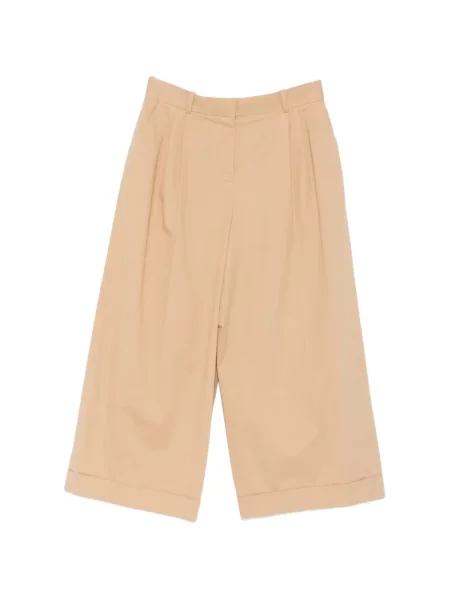 Pantaloni culottes The Row plisate