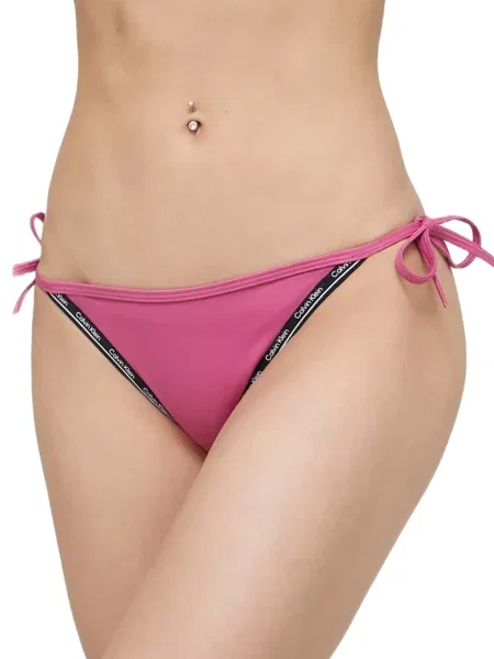Bikini Calvin Klein Jeans koronkowy czarny