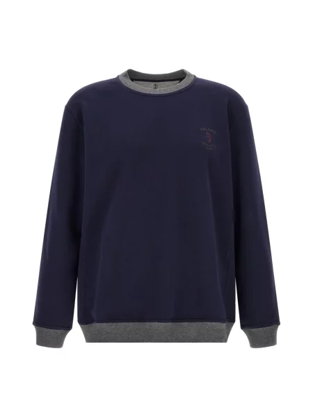 Bluza Brunello Cucinelli niebieska