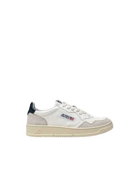 Sneakersy Autry skórzane niebieskie