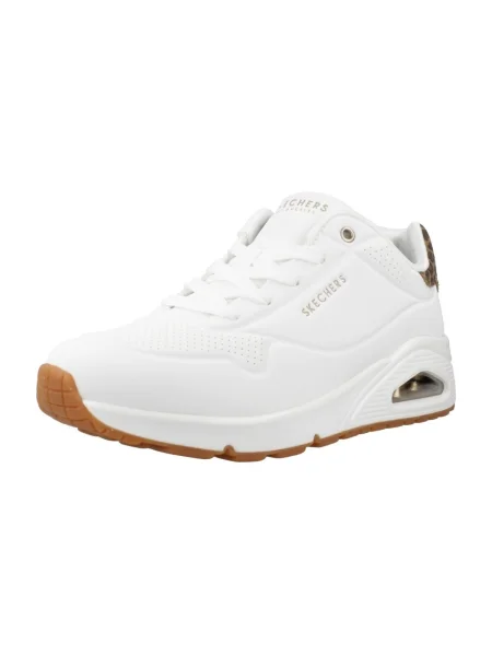 SKECHERS Rövid szárú sportcipők UNO' fehér