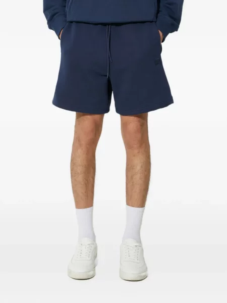 Pantaloni scurți Alpha Industries cu autograf cu cordon albastru
