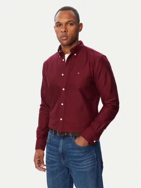 Tommy Hilfiger Marškiniai Solid Heritage Vyšninė