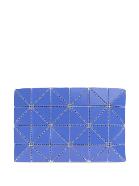 Geantă plic Bao Bao Issey Miyake cu imprimeu geometric albastru