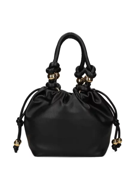 Klobouk Love Moschino s autogramem černý