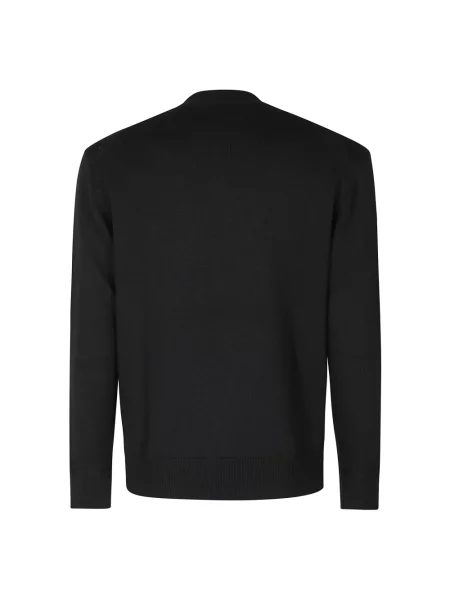 Sweter Paolo Pecora wełniany czarny