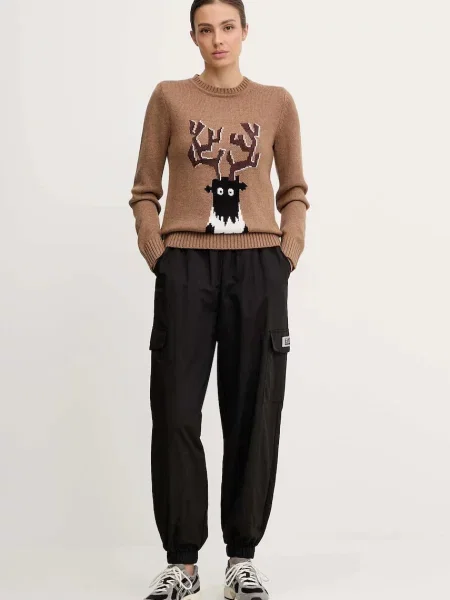 Однотонные спортивные штаны Ea7 Emporio Armani черные