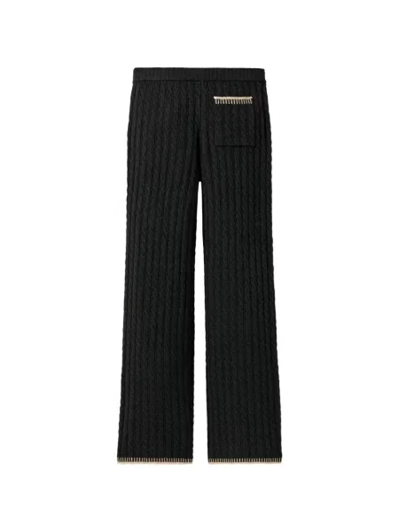 Pantaloni Ugg tricotate negru