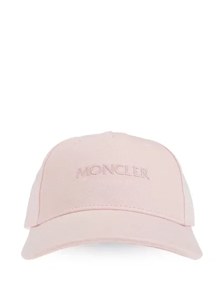 Șapcă Moncler cu broderie roz