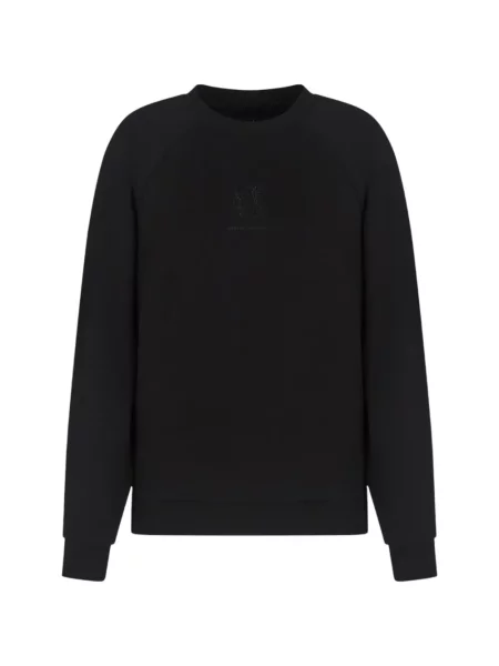 Hanorac Armani Exchange cu autograf negru