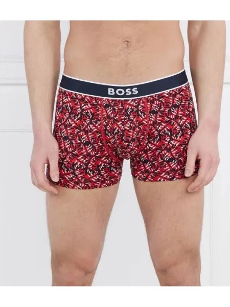 BOSS BLACK Chiloți boxer Trunk 24 Print negru