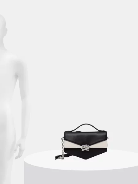 Кожаная сумка Karl Lagerfeld