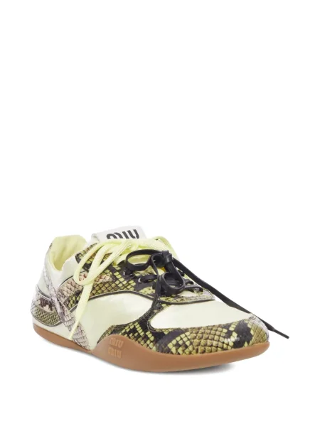 Sneakerși Miu Miu verde