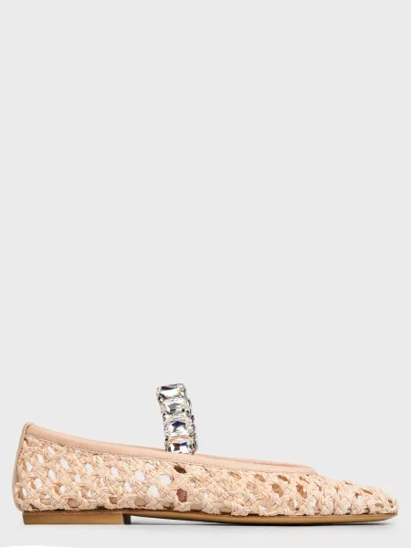 Балетки Casadei бежеві