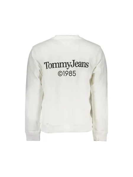 Bluza Tommy Hilfiger z nadrukiem biała