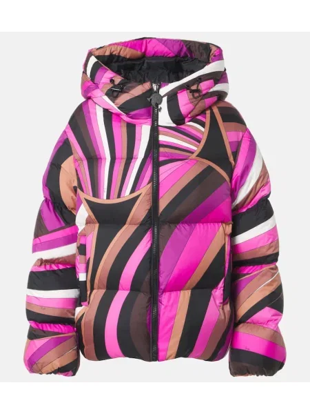 Geacă cu puf Pucci roz