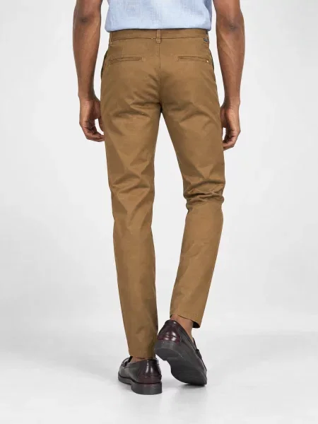 JACK & JONES Chino hlače JJIMarco JJBowie karamela smeđa