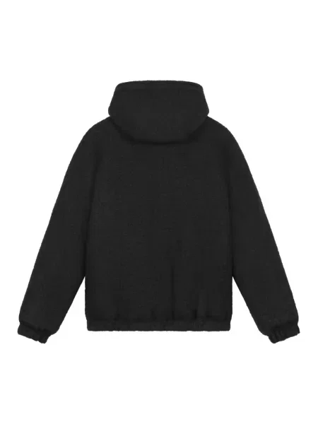 Bluza z kapturem Arte Antwerp wełniana z kapturem czarna