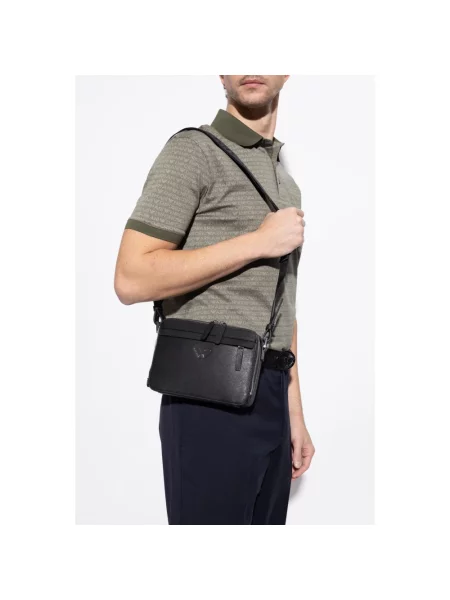 Saszetka Emporio Armani czarna