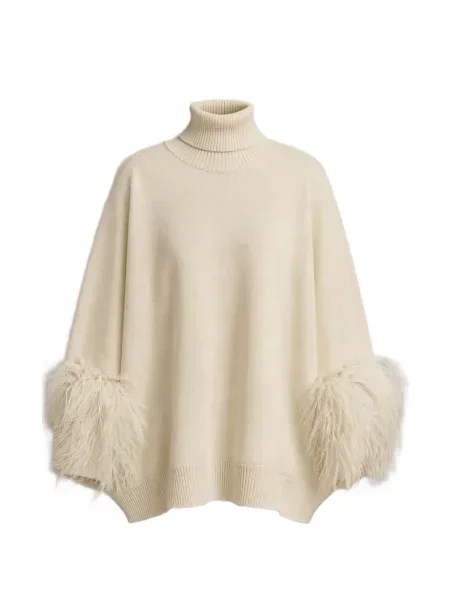 Pulover Alberta Ferretti cu pene