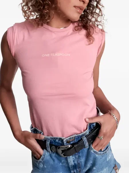 Tricou One Teaspoon roz