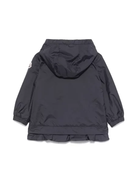 Kurtka dziecięca Moncler Enfant niebieska