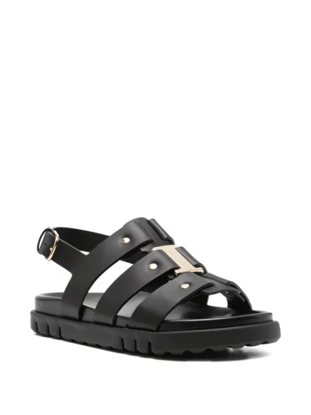 Сандали Ferragamo с шипове черно