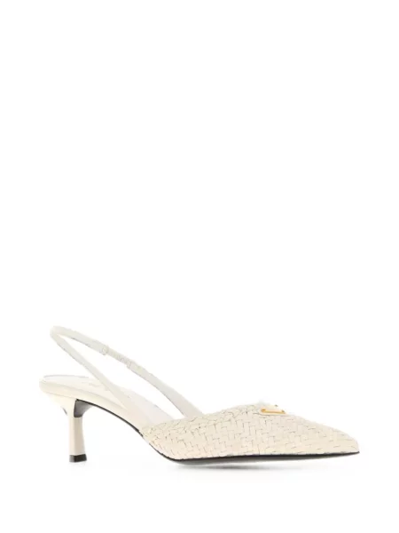 Pantofi cu toc Prada slingback