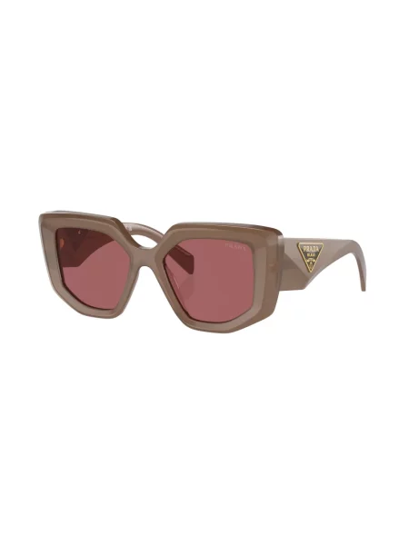 Saulės akiniai Prada Eyewear ruda