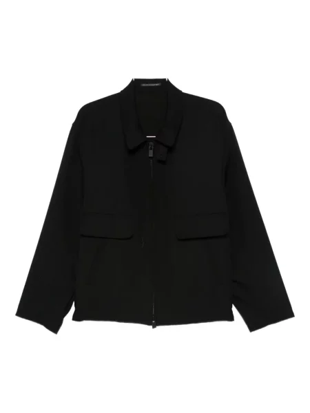 Geacă Yohji Yamamoto de lână negru