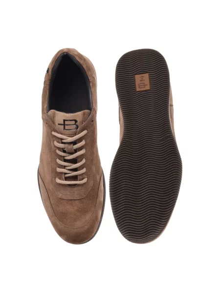 Sneakersy Baldinini zamszowe brązowe
