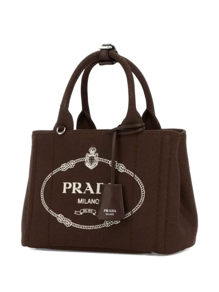 Чанта Prada кафяво