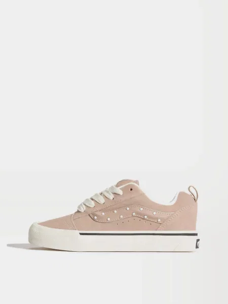Замшевые кеды Vans бежевые