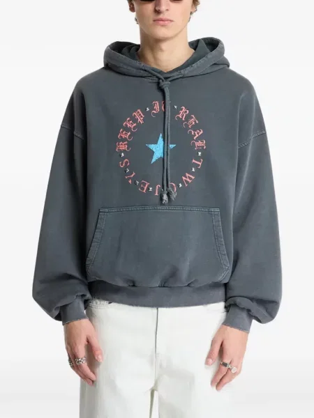 Bluza z kapturem Twojeys ze sznurkiem szara
