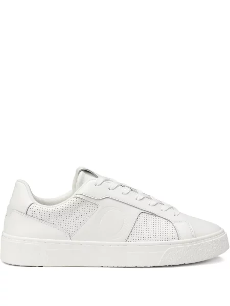 Sneakerși Marc O'polo din piele alb