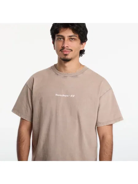 Tricou TwoJeys Icon Tee Bodega Brown Brown S maro