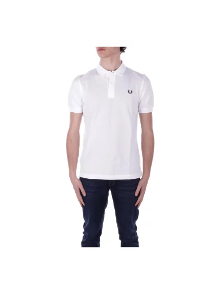 Koszulka polo Fred Perry biała