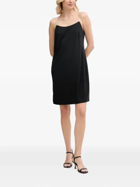 Rochie mini Dkny cu bretele negru