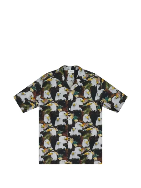 Cămașă Rhude cu imagine negru