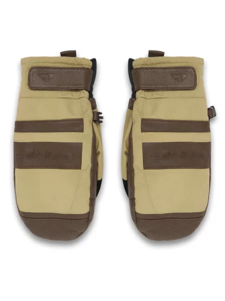 Quiksilver Smučarske rokavice Squad bež