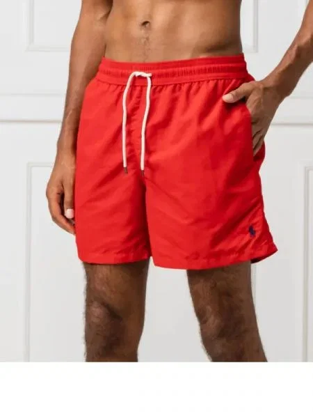 POLO RALPH LAUREN pantaloni scurți kąpielowe roșu