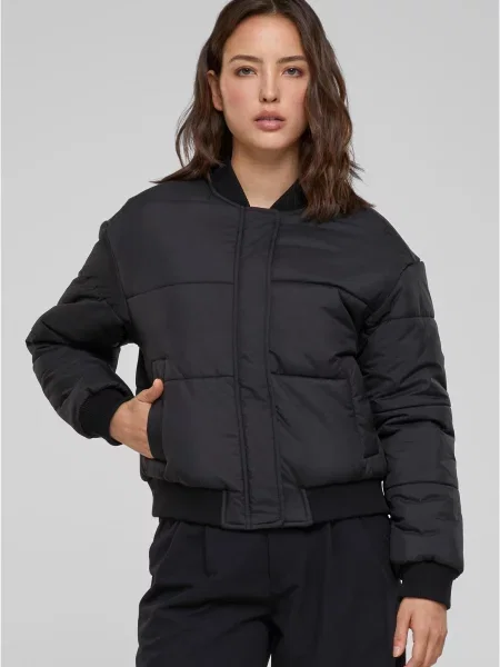 Яке Urban Classics Ladies Puffer Blouson Black XS черно