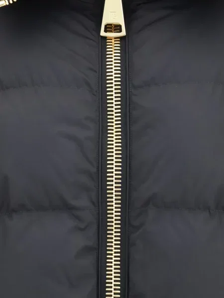 Gulerat geacă Balmain gri
