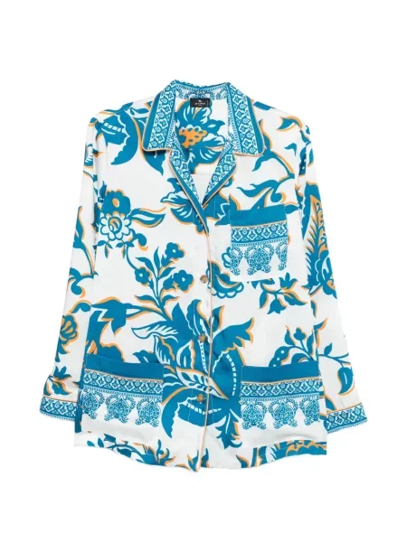Cămașă Etro cu model floral cu imagine alb